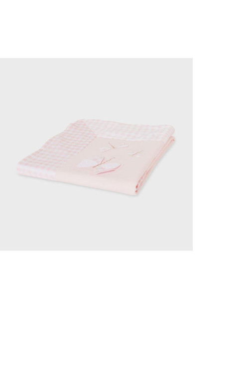 Manta Mariposas Rosa 