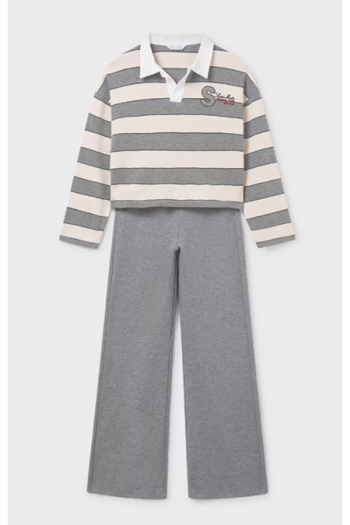 Conjunto Felpa 2p Acero