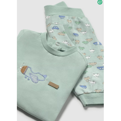 Conjunto 2p M/L Jade Avión