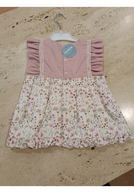 Vestido Maquillaje Lino Flor