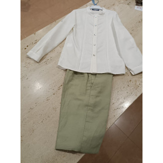 Conjunto 2p Crudo/Verde