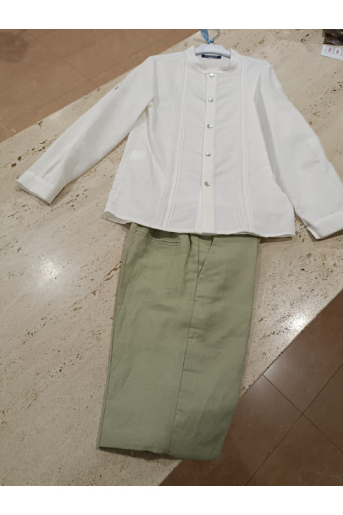 Conjunto 2p Crudo/Verde