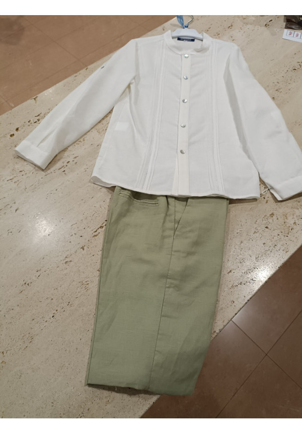 Conjunto 2p Crudo/Verde