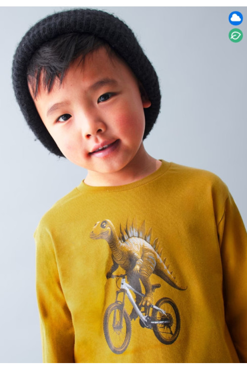 Camiseta M/L Mostaza