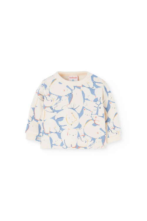 Chandal 2p Estampado Azul