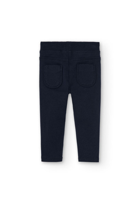 Pantalón Felpa Marino