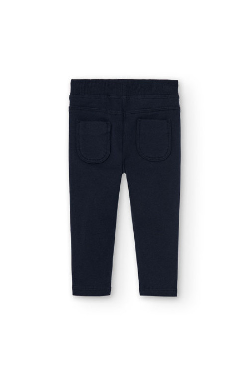 Pantalón Felpa Marino