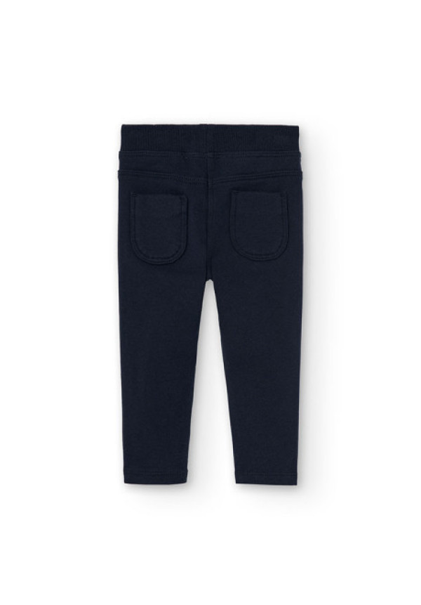 Pantalón Felpa Marino