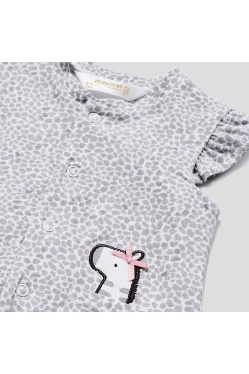 Pelele Corto Zebra