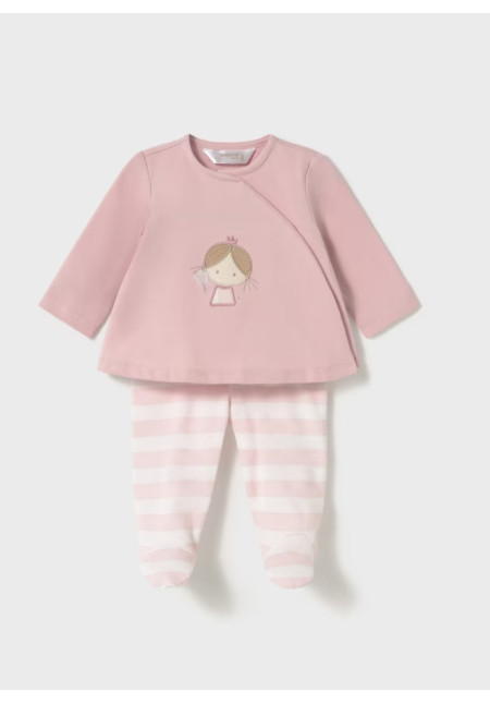 Conjunto polaina 2p Rosa