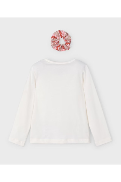 Camiseta M/L + Coletero Hueso