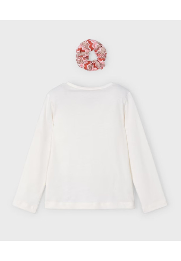 Camiseta M/L + Coletero Hueso