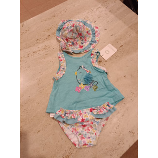 Conjunto Baño 3p Turquesa