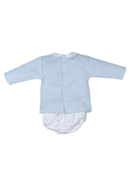 Conjunto 2p Azul Polar