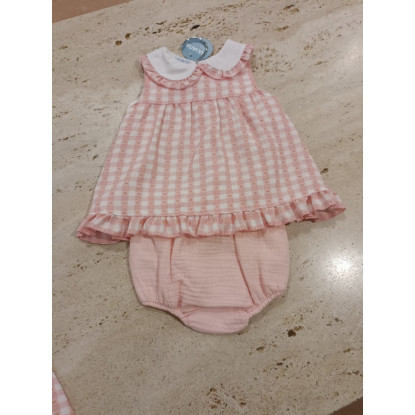 Conjunto 2p Cuadro Rosa