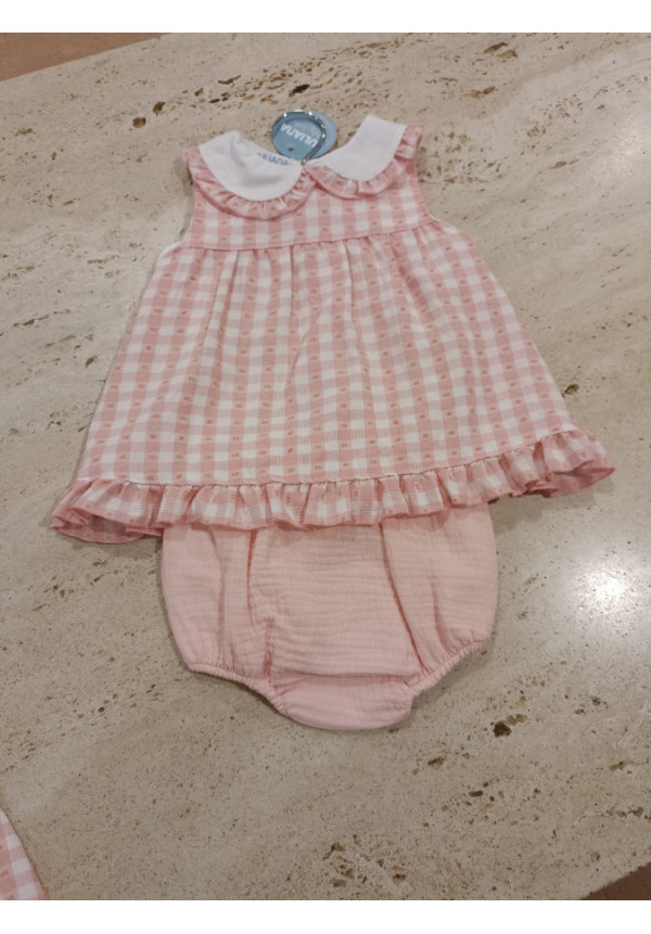 Conjunto 2p Cuadro Rosa