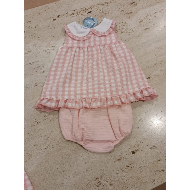 Conjunto 2p Cuadro Rosa