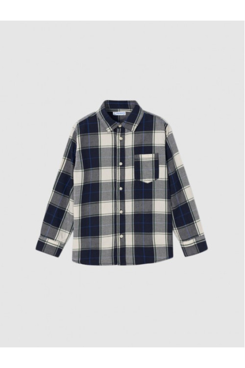 Camisa Cuadros Marino