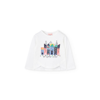 Camiseta Estampada Cuadritos