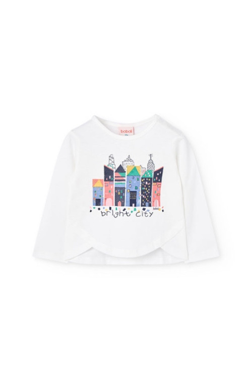 Camiseta Estampada Cuadritos