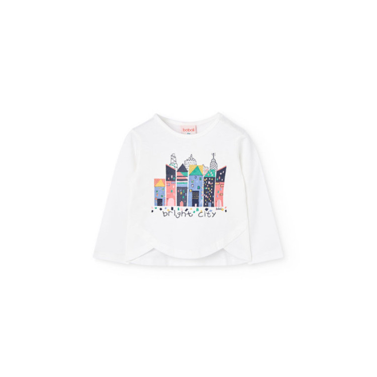 Camiseta Estampada Cuadritos
