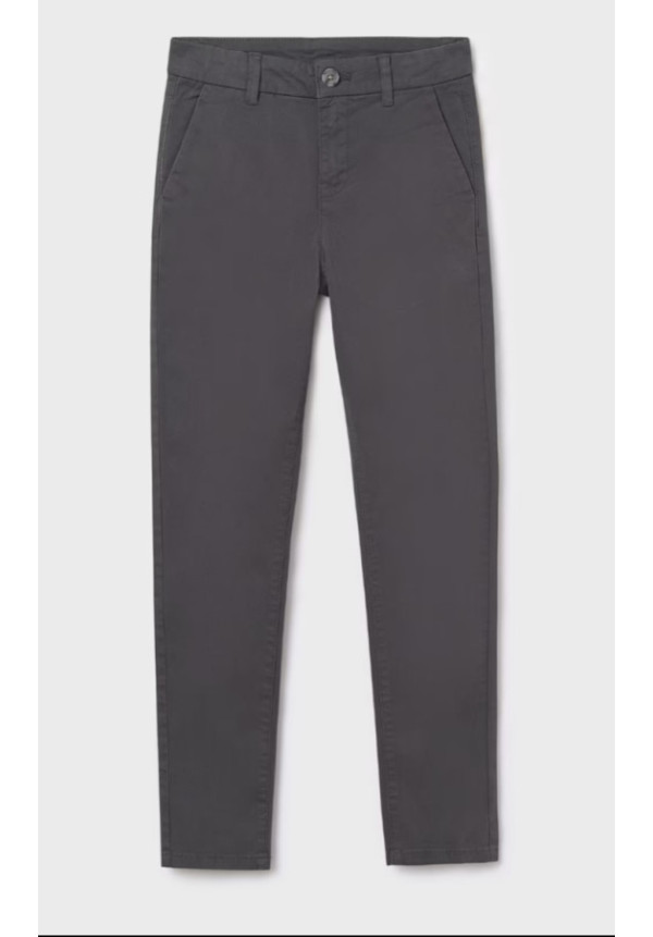 Pantalón Chino Slim Gris