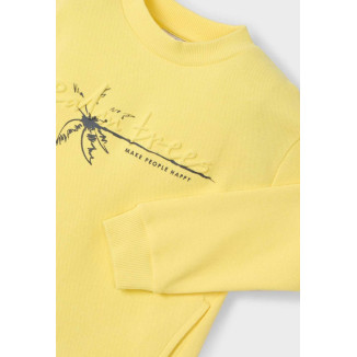 Sudadera Palm Trees Amarilla