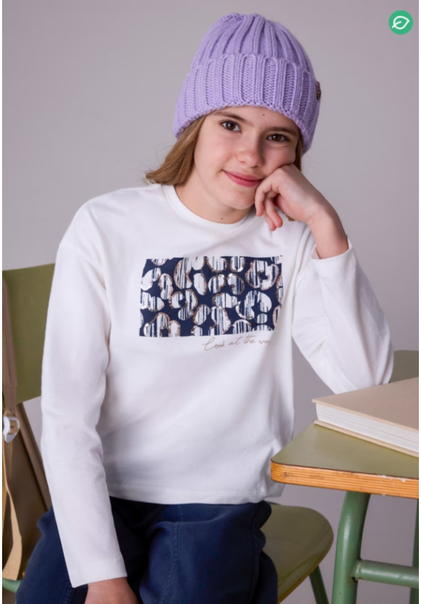 Camiseta M/L Cuadro