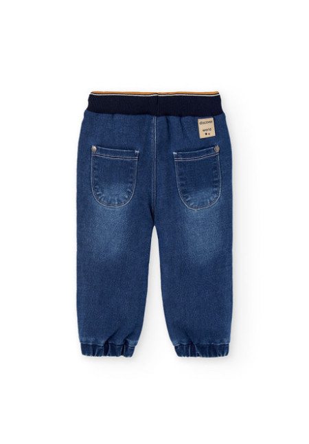 Pantalón Denim Punto Dark