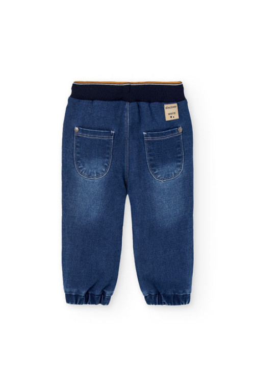 Pantalón Denim Punto Dark