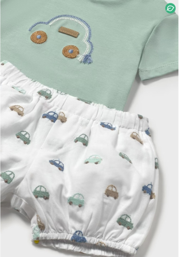 Conjunto 2p Coches Jade