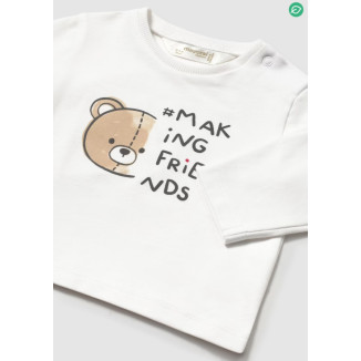Camiseta M/L Oso Blanco