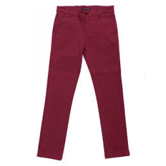 Pantalón Chino Burdeos