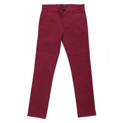 Pantalón Chino Burdeos