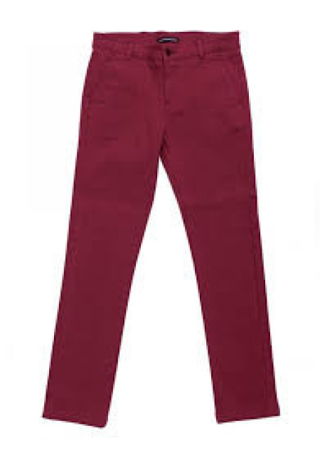 Pantalón Chino Burdeos