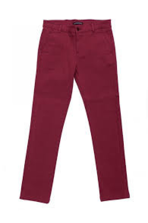 Pantalón Chino Burdeos