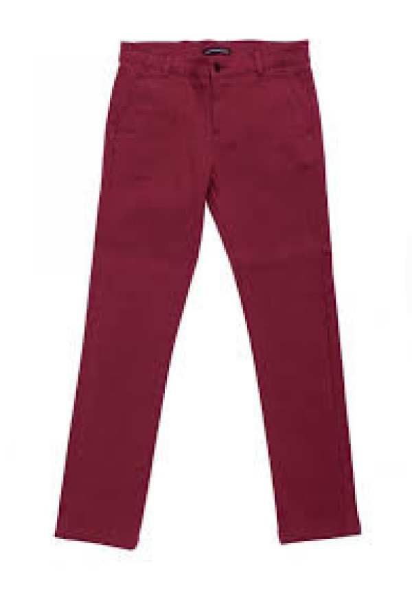Pantalón Chino Burdeos