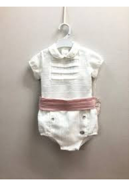 Conjunto 3p Blanco/Maquillaje