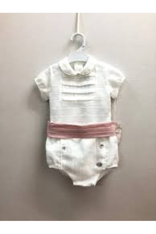 Conjunto 3p Blanco/Maquillaje