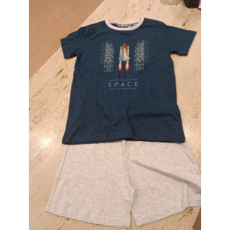 Pijama Corto Space