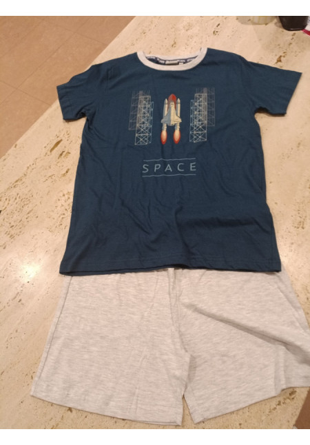 Pijama Corto Space