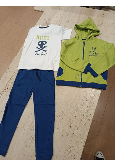 Chandal 3p Ahoy Verde