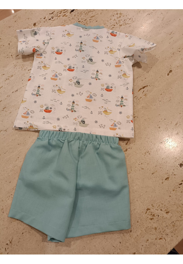Conjunto 2p Barcos