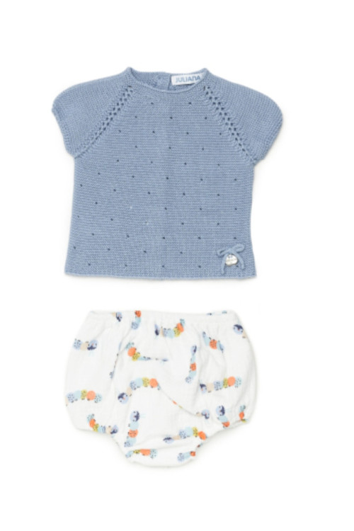 Conjunto 2p Tela Gusanos