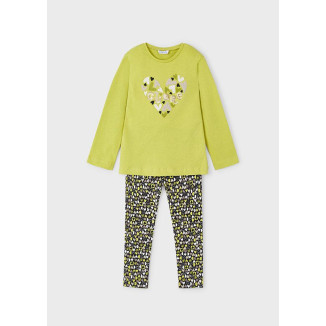 Conjunto Leggins 2p Corazones