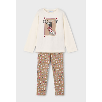 Conjunto Leggings 2p Camel