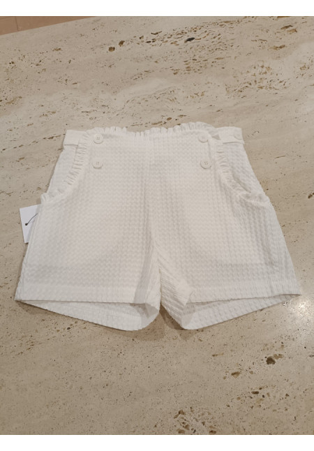 Pantalón Corto Blanco