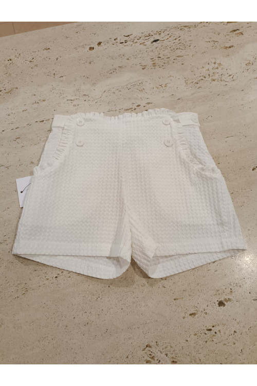 Pantalón Corto Blanco