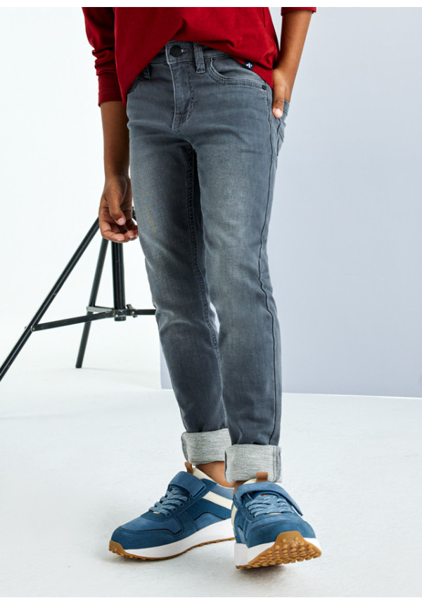 Pantalón Vaquero Gris Medio