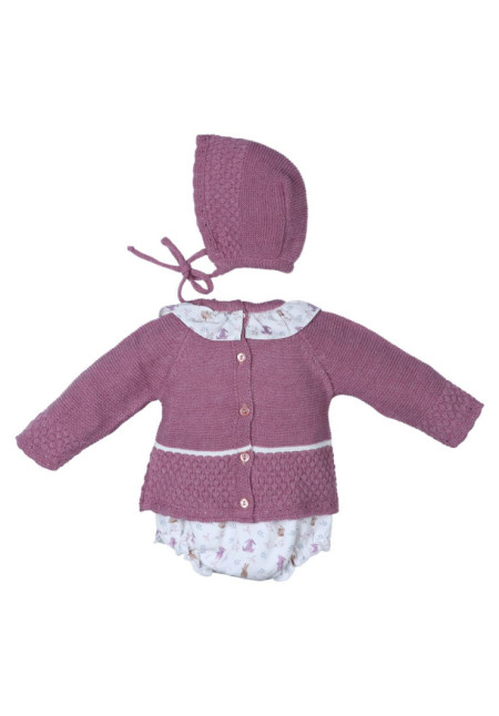 Conjunto 3p Morado